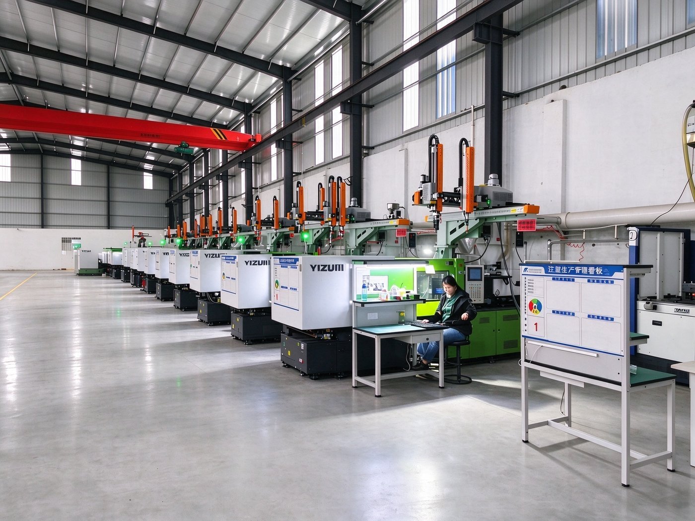 Injection moulding workshop