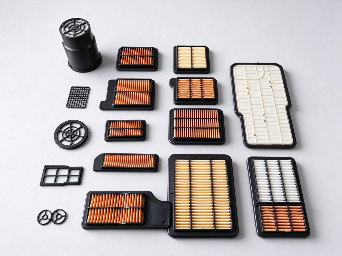Automotive filter mesh